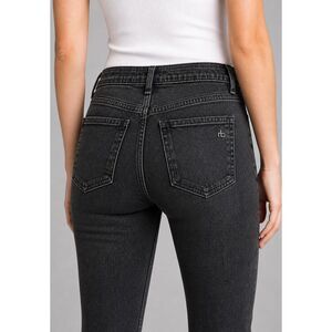 Rag & Bone Skinny Leg Jeans Black Washed 25